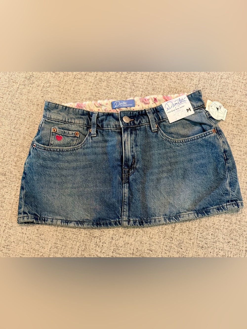 Demetra X Aeropostale Denim Mini Skirt